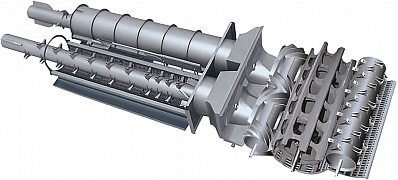 Роторы зерноуборочного комбайна GS 3219
