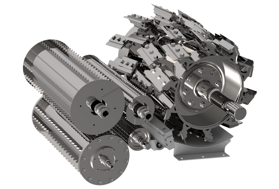 Обратные вальцы