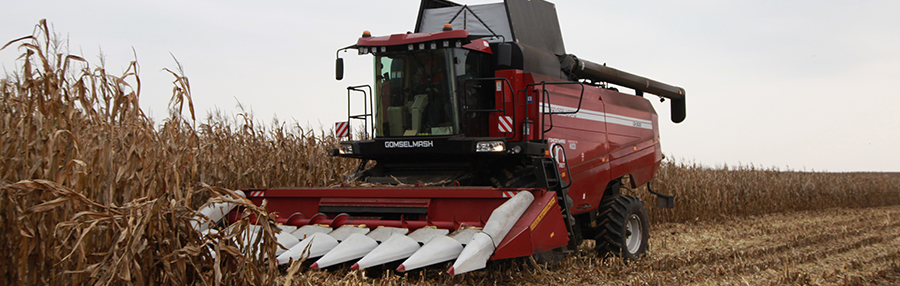 Жатки для уборки кукурузы