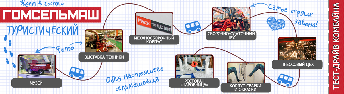 Экскурсии на Гомсельмаш